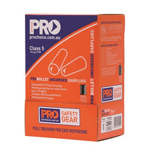 Load image into Gallery viewer, Pro Choice Probullet Disposable Uncorded Earplugs Uncorded - BOX 200

