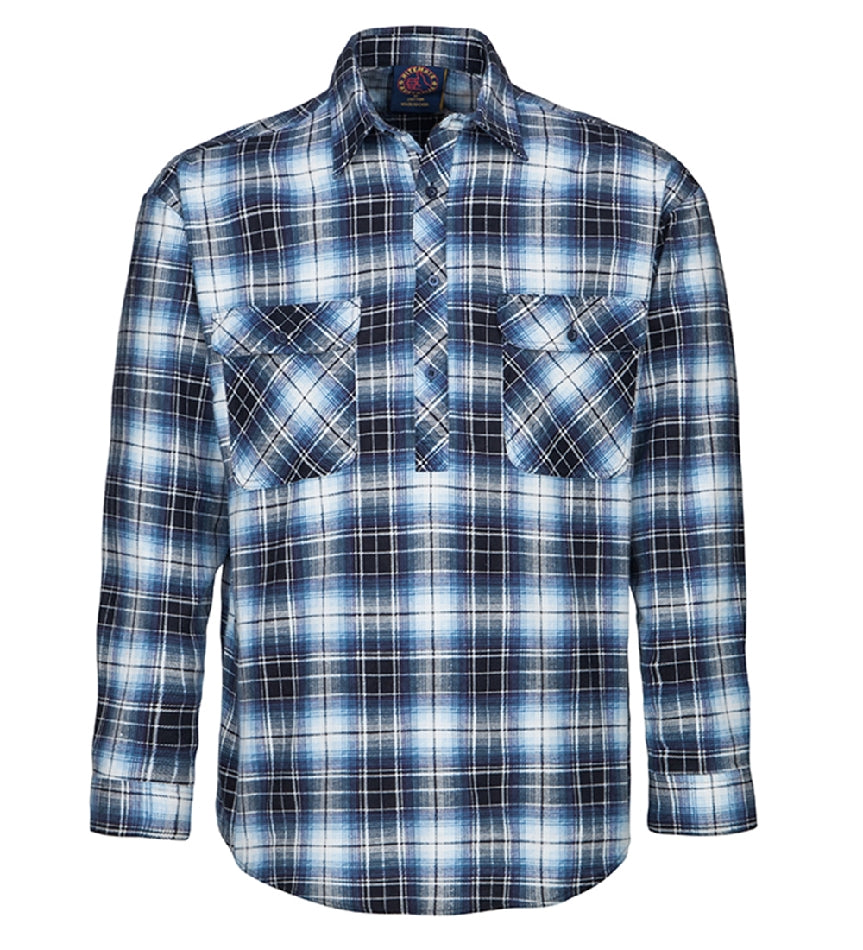 Ritemate Closed Front Flannelette Shirt